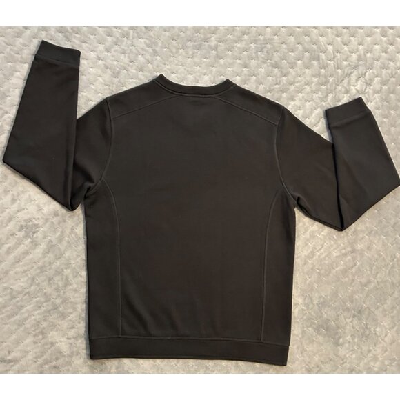 Cutter & Buck Mens V-Neck Sweater  / Sweatshirt Medium Black Preowned Nice - Picture 7 of 8